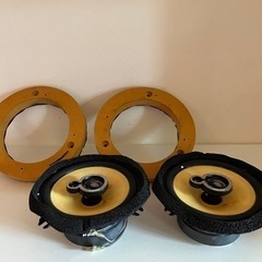 車 フロントスピーカー（パイオニア）