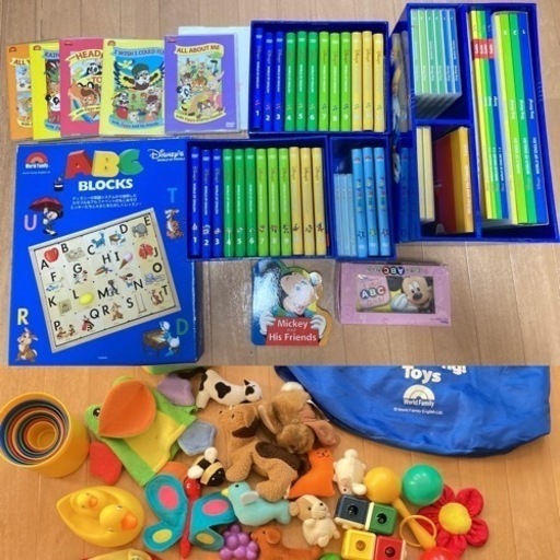 ディズニー　DWE プレイ・アロング　シング・アロング　ABCブロック　おもちゃ