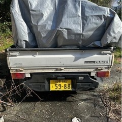 スバル軽トラック　ダンプ　MT切り替え4wdになりますの画像