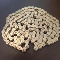 ポケバイ用‥チェーン25H‥ゴールドです。(未使用品)の画像