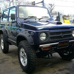 美車 ４年 ジムニー ＪＡ１１Ｖ改 ワイルドウインドＳＰ ５速 ...