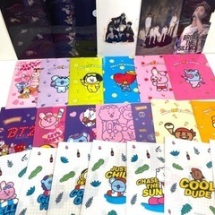 BTS グッズ 大量 まとめ セット Lights/Boy With Luv  LOVE YOURSELF 花様年華 うちわ クリアファイルの画像
