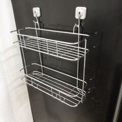 stp-2462　調味料ラック　マグネットフック2個付　 調味料...