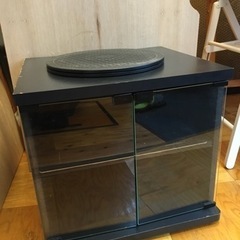 無料　テレビ台　ターンテーブル付き