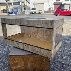 爬虫類ケージ　80×40×40 側面アクリル仕様　爬虫類　飼育ケージ　飼育　ペットケージの画像