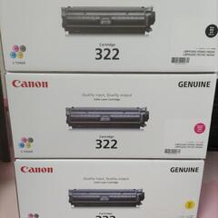 Canon　未使用純正トナー　三色セット