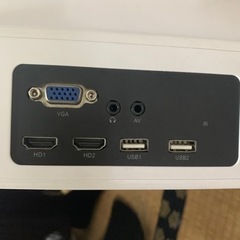 【受け渡し中】【動作確認済】プロジェクターの画像