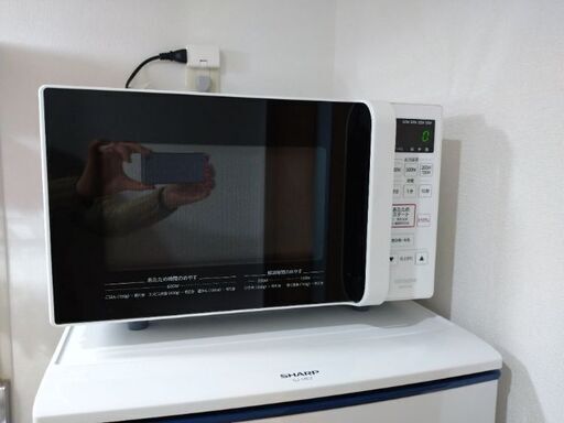 日立電子レンジHMR-FT183(美品) 2022年製