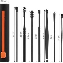 耳かき 柔らかい 痛くない ダブルヘッド設計 ソフト　持ち運び　旅行の画像