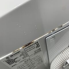 【SHARP】 シャープ 全自動電機洗濯機 5.5㎏ ES-GE55N 2014年製 の画像