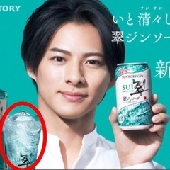 【値下げ中】 日本製 翠ジンソーダグラス 350ml 1個