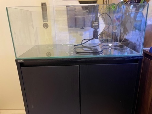 新品水槽＋新品水槽台おまけスリムフィルター　セット　早い者勝ち！