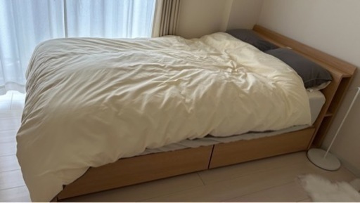 セミダブルベッド&マットレス 3/29引き渡し