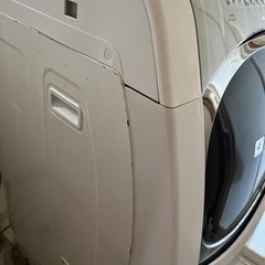 交渉中のため受付停止中です⭐︎9kg シャープ　Ag ドラム洗濯機　乾燥機 ステンレス槽　作動良好です　ES-HG92G の画像