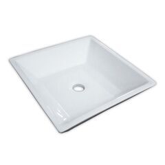 白陶器デザイン角型ボウル　SL7073　新品　在庫あり