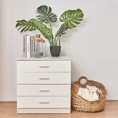 ＜商談中＞配送設置費込！新品未使用家具2点（チェスト＋ナイトスタンド）セット＃9-1