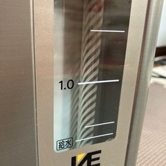 《お取引終了》【中古】電気ポット 魔法瓶 象印 ZOJIRUSHI マイコン沸騰VE電気まほうびん CV-ER22型 給湯 再沸騰 蒸気レス 保温設定 タイマー ドリップ ロック 専用電源コード付　ライトベージュの画像