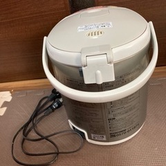 《お取引終了》【中古】電気ポット 魔法瓶 象印 ZOJIRUSHI マイコン沸騰VE電気まほうびん CV-ER22型 給湯 再沸騰 蒸気レス 保温設定 タイマー ドリップ ロック 専用電源コード付　ライトベージュの画像