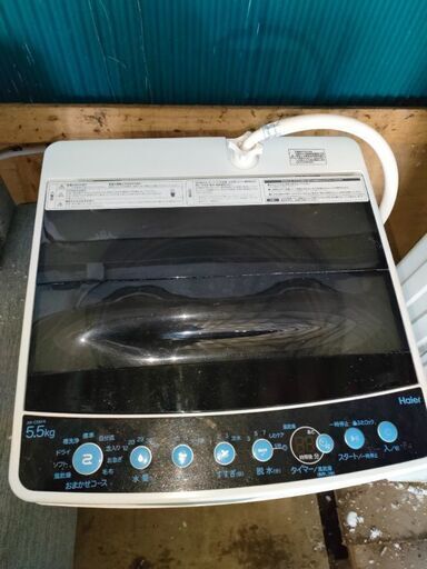 ハイアール　Haier　全自動洗濯機　JW-C55ＦＫ　5,5ｋｇ　2019年製