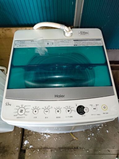 ハイアール　Haier　全自動洗濯機　JW-C55A　5,5ｋｇ　2019年製