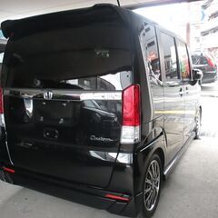 H25 N-BOXカスタム　G　ターボパッケージ　車検２年付き　☆無限フロントグリル☆　TEIN車高調　乗り出し５６万円!! の画像