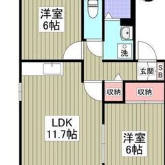 💚千葉県茂原市💚 2LDK / 53㎡💰敷金/礼金0ヶ月フリーレ...