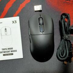 新品　2.4GUSBワイヤレスRDバックライト付きゲーミングマウ...