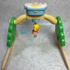 【格安・配送可】TAKARATOMY くまのプーさん6WAYジムにへんしんメリー - 使用感あり・動作確認済の画像