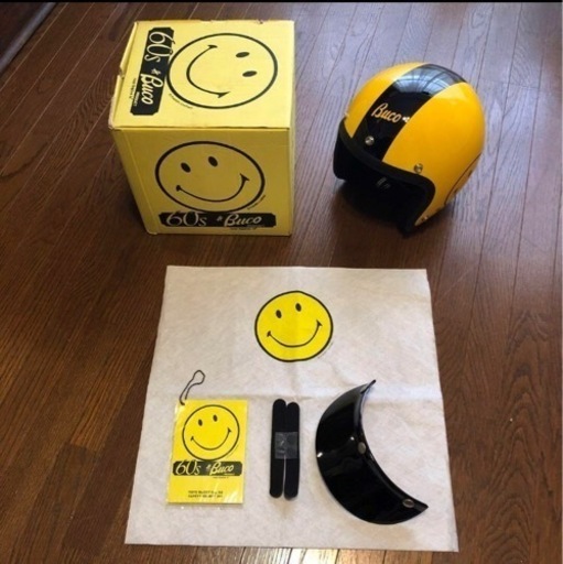 ヘルメット、ブコ、スマイル