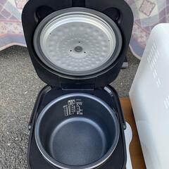 IRIS OHYAMA 炊飯器 RC-MA50AZ-B 2022年製 ブラックの画像