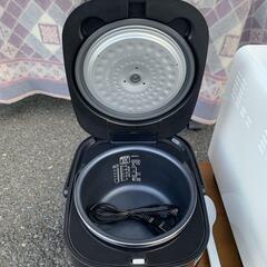IRIS OHYAMA 炊飯器 RC-MA50AZ-B 2022年製 ブラックの画像