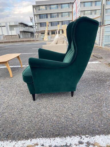 イケア IKEA ウィングチェア STRANDMON ストランドモン