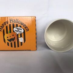  新品未使用品Happy Halloween ハロウィン・マグカップ５００円の画像