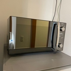 ミラーガラス　フラット電子レンジ　DR-D278