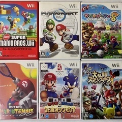 はなちゃん専用【売り切り最終価格】wii人気ソフト6本セット　大...