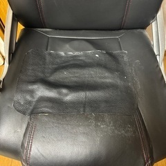 机用の椅子、回転椅子  合皮の画像