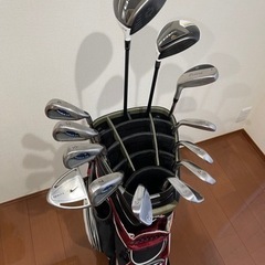 メンズゴルフクラブセット13本　キャディーバッグ付きの画像