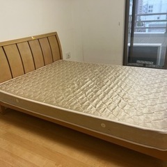 （取引終了）家具 ベッド ダブルベッドの画像
