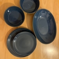 食器セット　プレート皿大小、スープ皿、カレー皿の画像