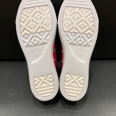 ✨ 新品未使用！【☆ converse ☆】赤‼️ ハイカット ，スニーカー ，コンバース ★の画像