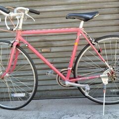 引取限定/現状販売/希少品/VINTAGE-TANGE FRAME CROSS-BIKE タンゲクロモリフレームクロスバイクの画像