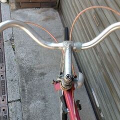 引取限定/現状販売/希少品/VINTAGE-TANGE FRAME CROSS-BIKE タンゲクロモリフレームクロスバイクの画像