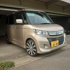パレットSW 普通車交換希望 LEDフォグ 16インチアルミ
