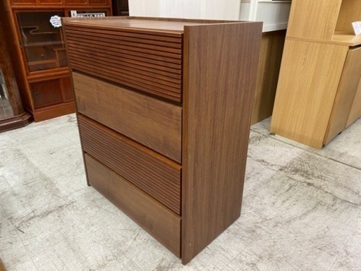 【愛品館 江戸川店 衣類収納】 SHIGIYAMA（シギヤマ家具）エクステンション4段チェスト ID:155-020110-007
