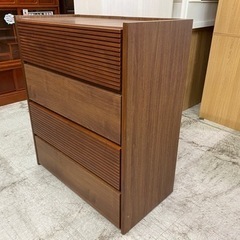 【愛品館 江戸川店 衣類収納】 SHIGIYAMA（シギヤマ家具）エクステンション4段チェスト ID:155-020110-007