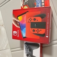 【✨新品未使用✨】Nintendo Switch 有機ELマリオレッド