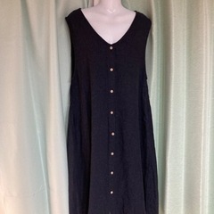 922.しまむらLOGOS  DAYS 紺のロングワンピース⭐︎