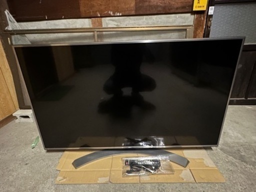 55インチ　4Kテレビ　値下げしました