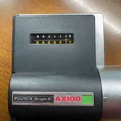8ミリフィルムビデオカメラ（フジカ シングル8 AX100）ジャンク扱い　昭和レトロの画像