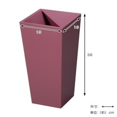 ゴミ箱　黒　スタイリッシュ　ミニマリストの画像